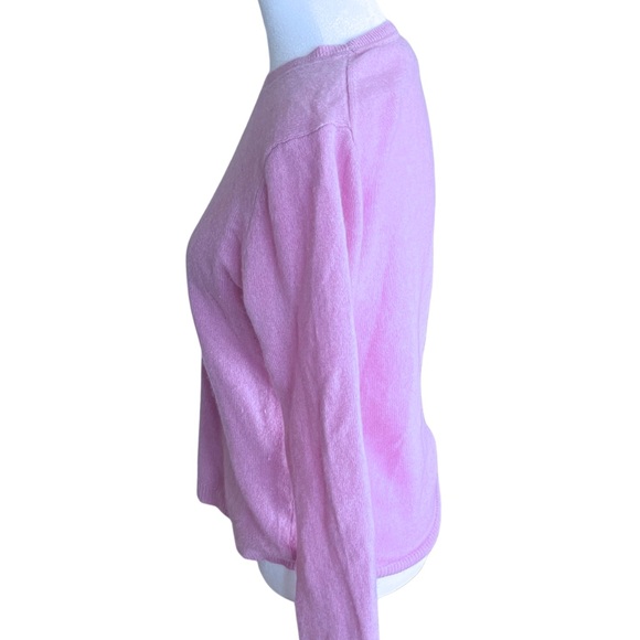 Tahari Light Purple Cashmere Sweater - Picture 2 of 5